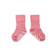 KipKep Anti-Slip Stay-on-Socks Dusty Coral – 1 Pair