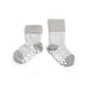 KipKep Anti-Slip Stay-on-Socks Ziggy Gray – 1 Pair