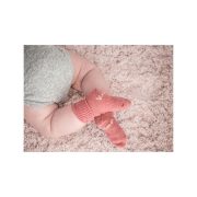 KipKep Bio Cotton Stay-on-Socks Black & White Dots – 2 Pairs