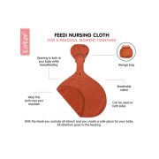KipKep Feedi Nursing Cover – Rusty Spice