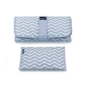 KipKep Cotton Napper Combi Set – Silver Gray