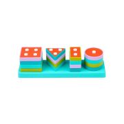 Let’s Be Child Multicolor –  Geometric Shapes