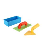 Let’s Be Child Spatula & Brick Sand Mold Set – 3 Pcs