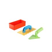 Let’s Be Child Spatula & Brick Sand Mold Set – 3 Pcs