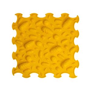 Ortoto Stiff Pinecones Massage Puzzle Mats Yellow – Single