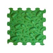 Ortoto Soft Pinecones Massgae Puzzle Mats Midnight Green – Single