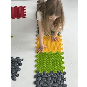 Ortoto Soft Grass Light Green Massage Puzzle Mat – Single