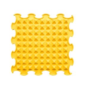 Ortoto Soft Little Pyramids Massage Puzzle Mats Yellow –  Single