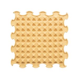 Ortoto Stiff Little Pyramids Massage Puzzle Mat Caramel Milk – Single