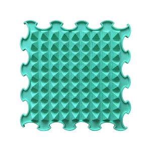 Ortoto Stiff Little Pyramids Stiff Massage Puzzle Mat Sea Turquoise – Single