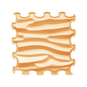 Ortoto Stiff Sandy Waves Massage Puzzle Mat Caramel Milk – Single