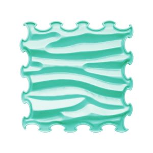 Ortoto Stiff Sandy Waves Massage Puzzle Mats Pastel Turquoise – Single