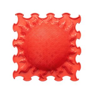 Ortoto Stiff Shining Sun Massage Puzzle Mat Light Red – Single